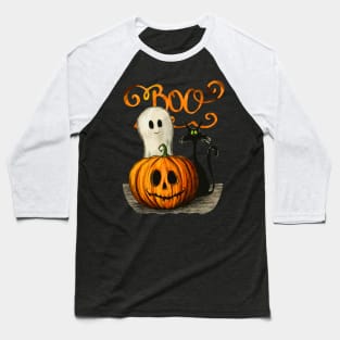 Boo Halloween Special Baseball T-Shirt